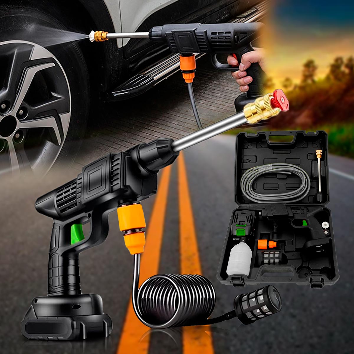 Miniatura 5 de Hidrolavadora Inalambrica HL01